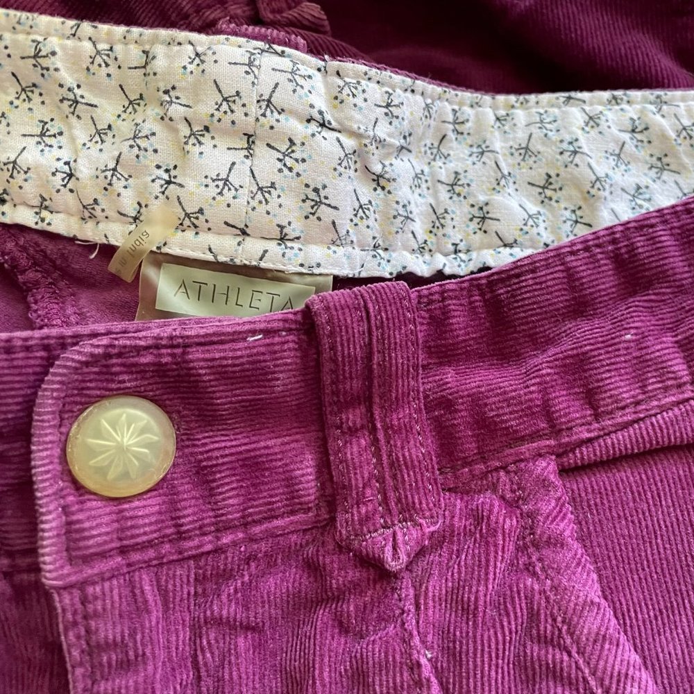 RARE: Athleta lavender bermuda - size 4 - like new